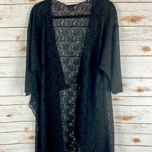 LuLaRoe Shirley Black Lace!